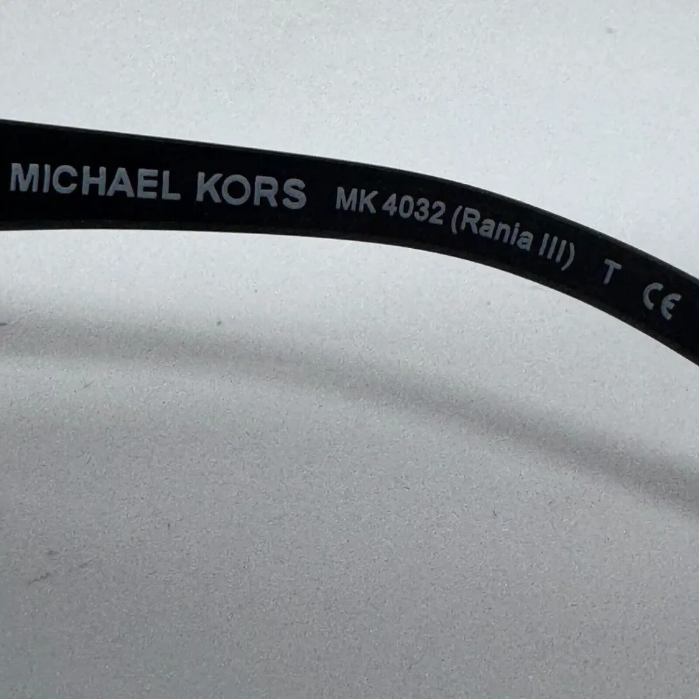 Michael Kors MK 4032 Rania III 3168 Womens Black‎ Round Eyeglasses 49-17 H1903